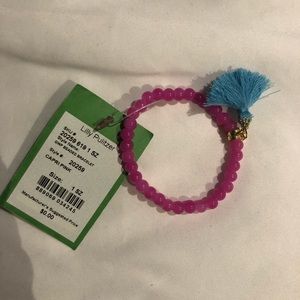 Illy Pulitzer pink beaded bracelet